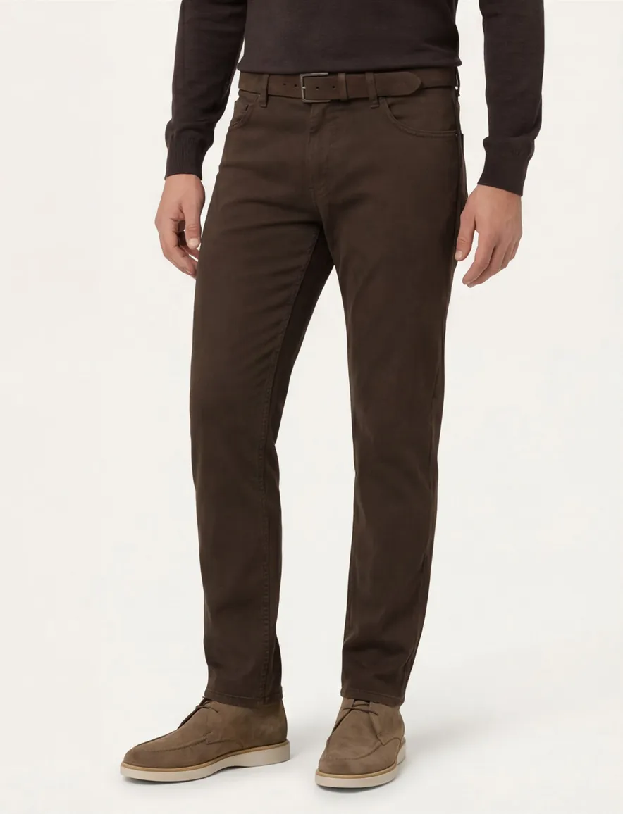 Brax Chuck pantalon 5-pocket bruin