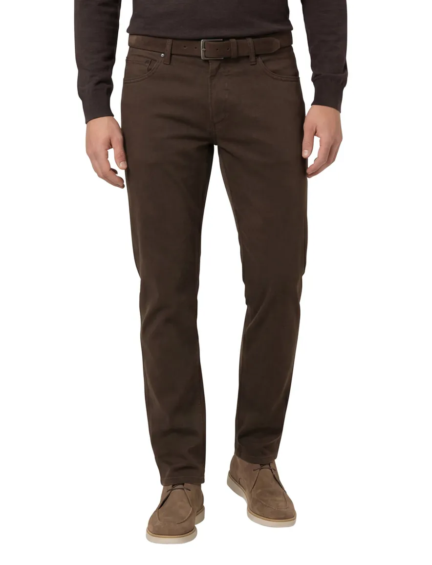 Brax Chuck pantalon 5-pocket bruin