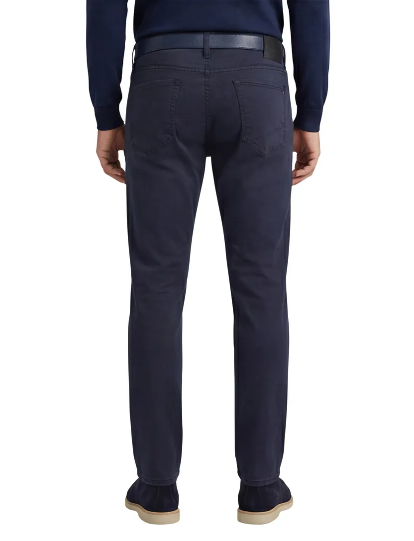 jeans Brax Chuck donkerblauw