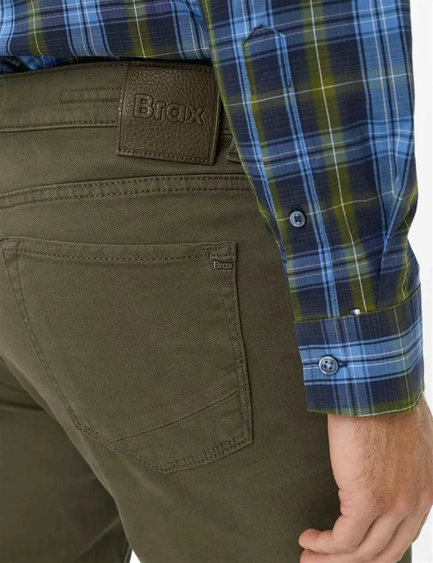 jeans groen Brax Chuck