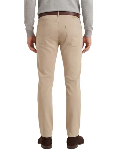 Brax Brax pantalon 5-pocket beige effen katoen
