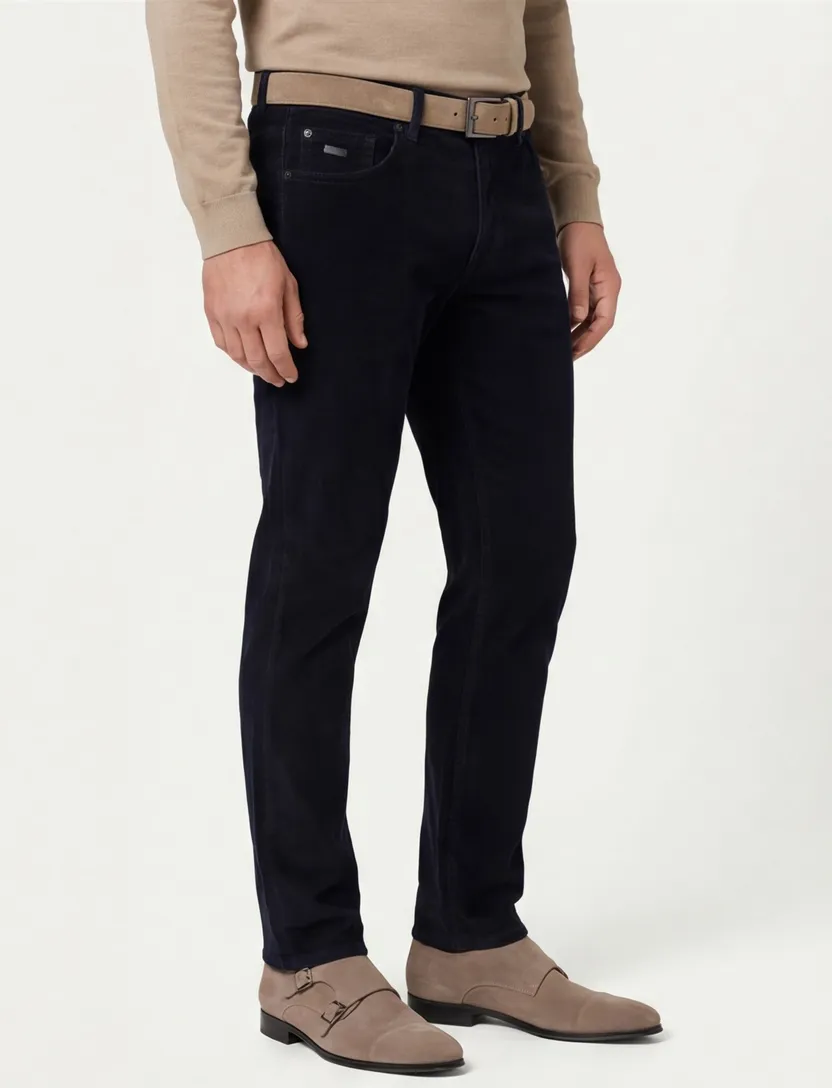 Brax pantalon donkerblauw