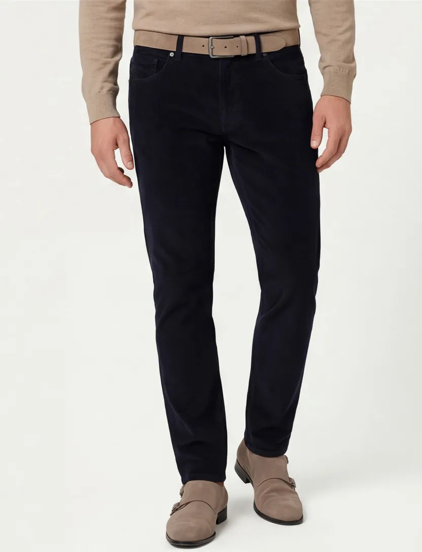 Brax pantalon donkerblauw