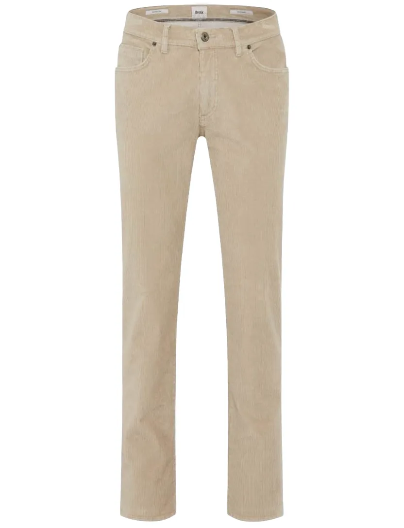 Broek Brax beige effen