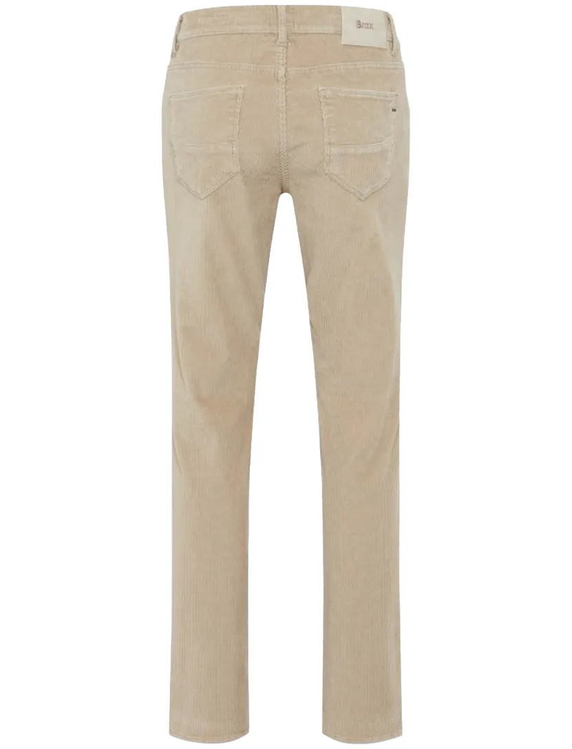 Broek Brax beige effen