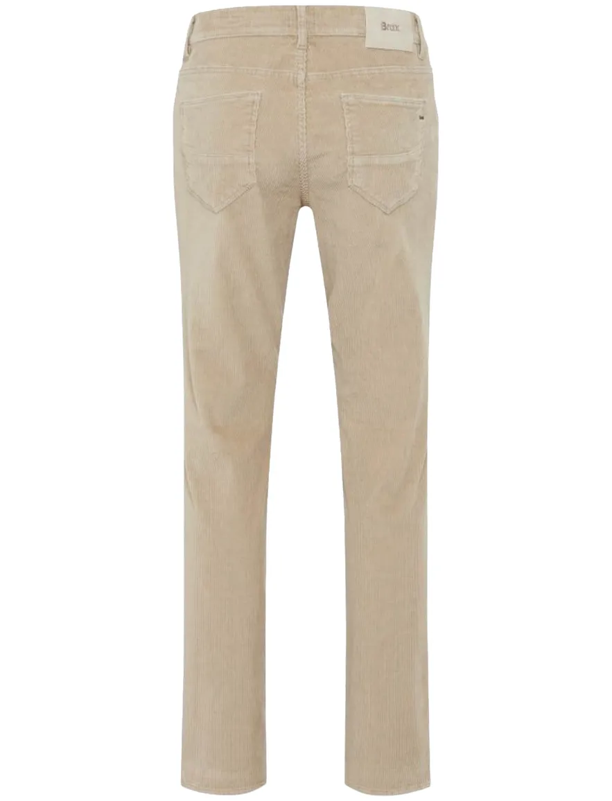 Broek Brax beige katoen