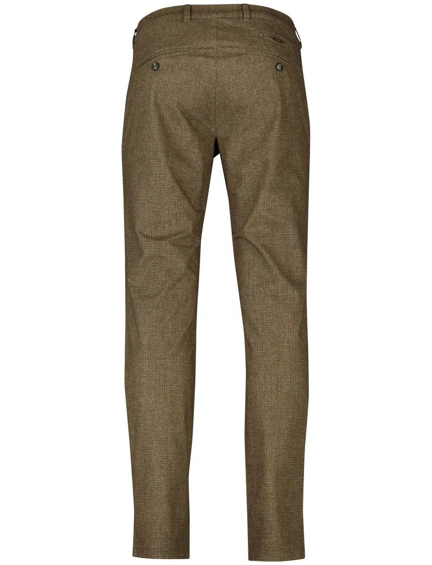 Brax Fabio pantalon katoen bruin