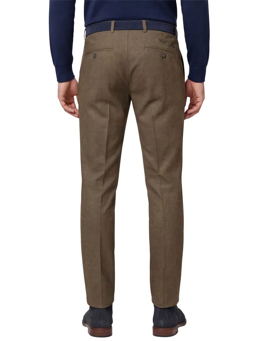 Brax Fabio pantalon katoen bruin