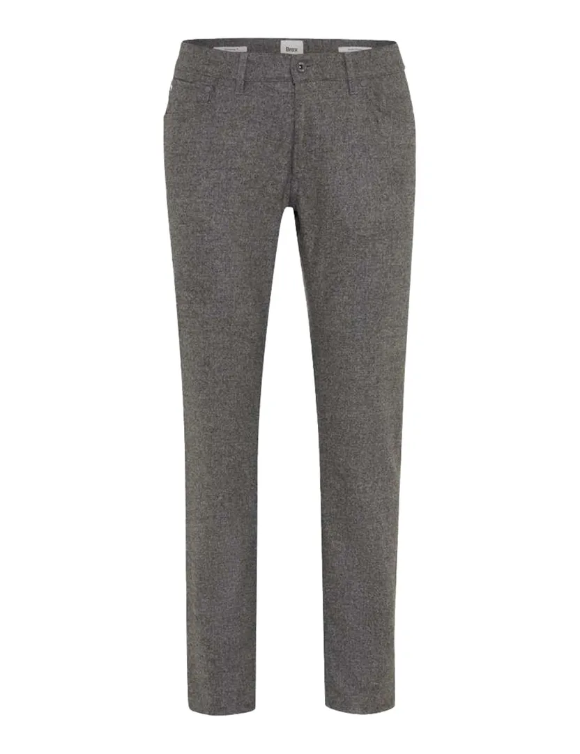 wollen pantalon Brax Chuck grijs