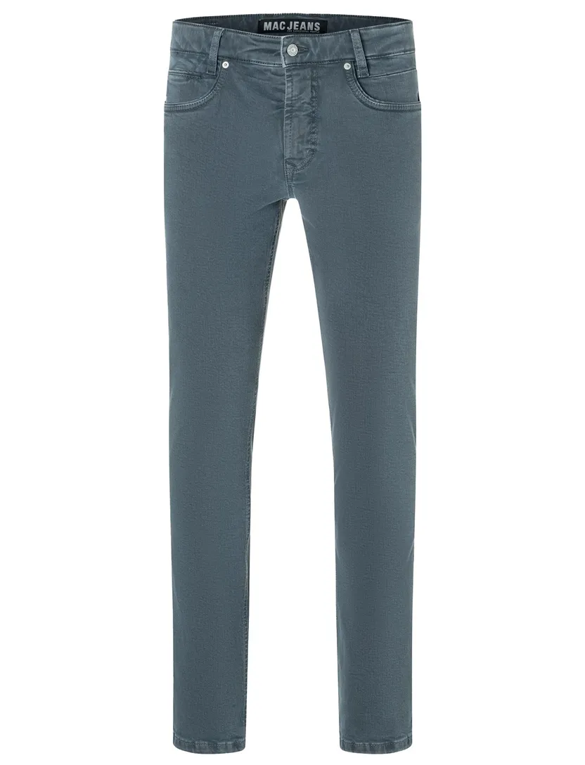 jeans Mac grijs denim Modern Fit effen