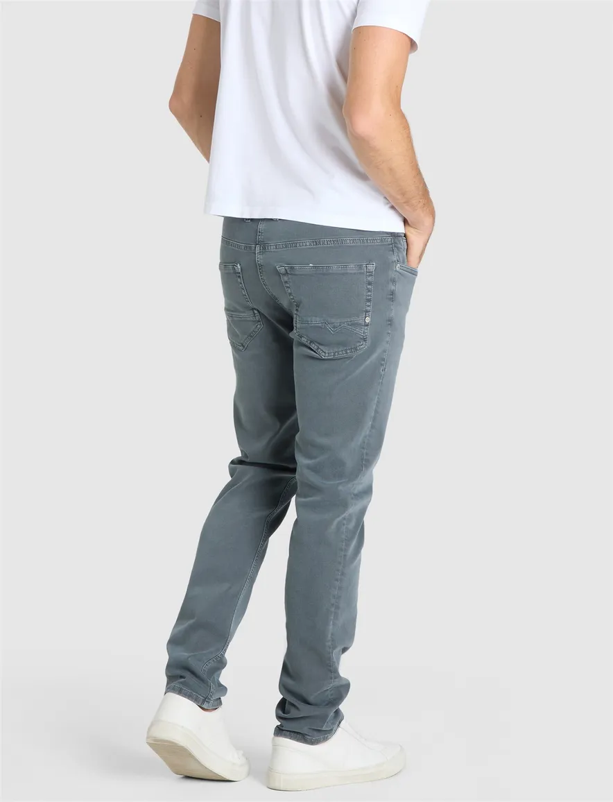 Mac jeans grijs Modern Fit denim effen
