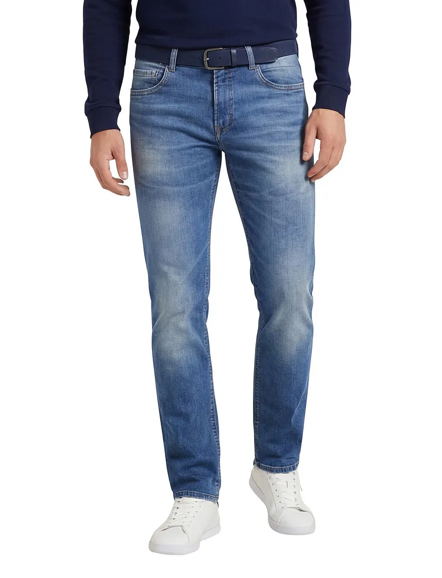 MAC Arne Pipe 5-pocket jeans blauw normale fit
