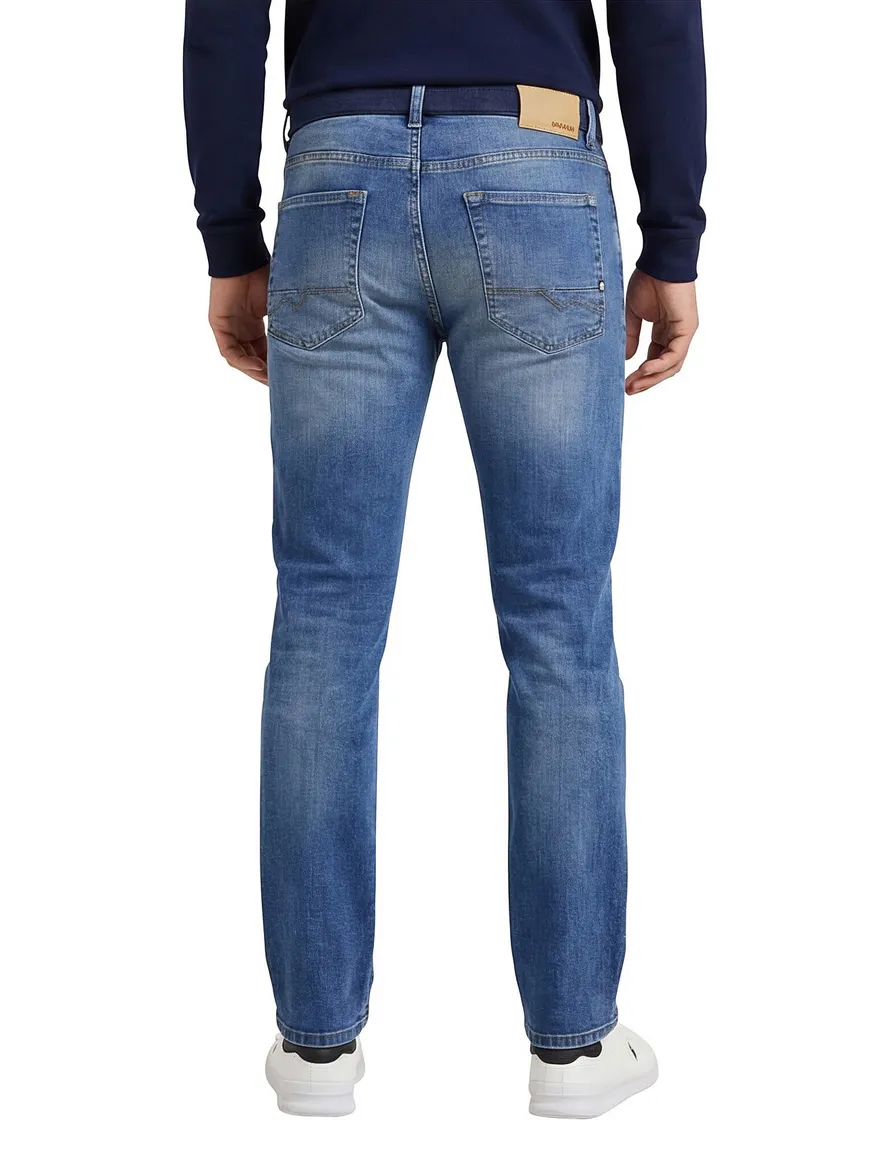 MAC Arne Pipe 5-pocket jeans blauw normale fit