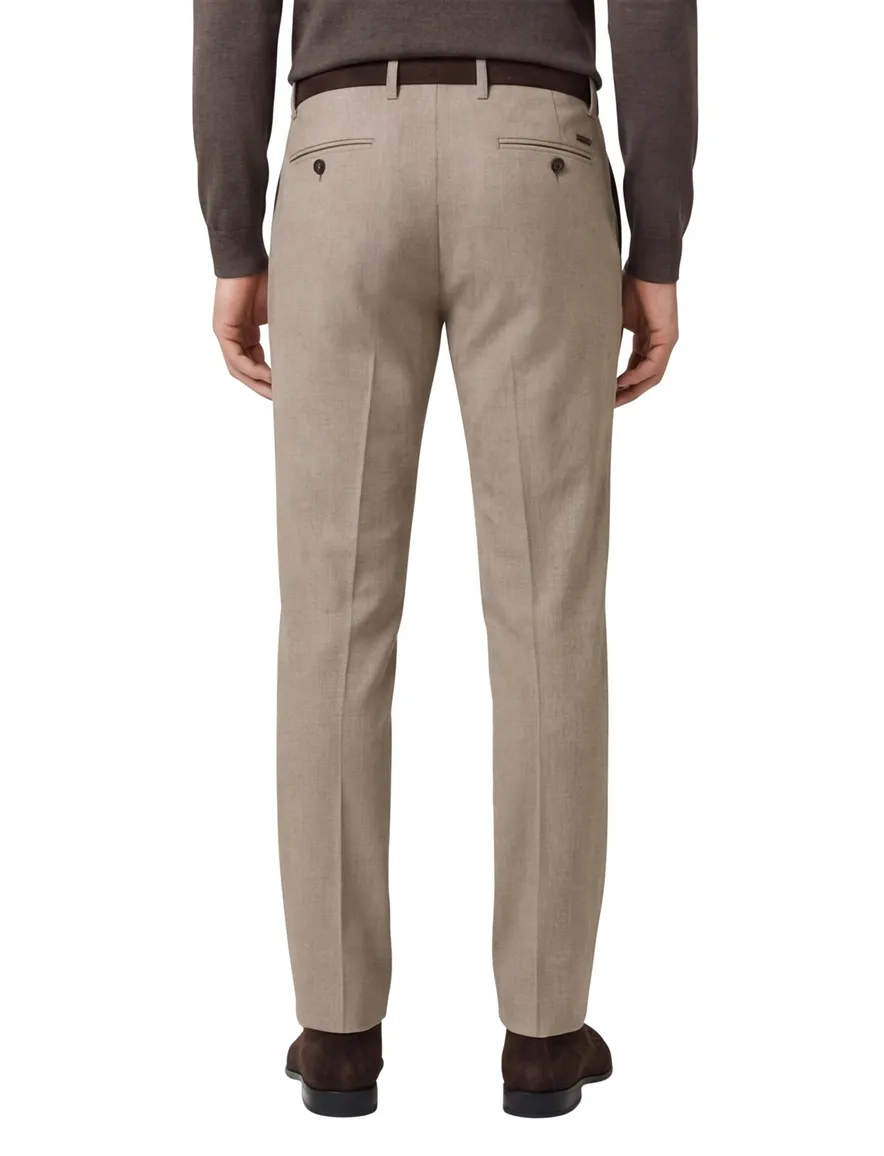 Eurex pantalon beige chino effen