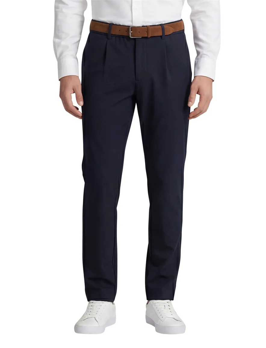 Eurex Pantalon chino donkerblauw