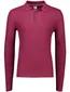 Brax knitted polo lange mouw bordeaux