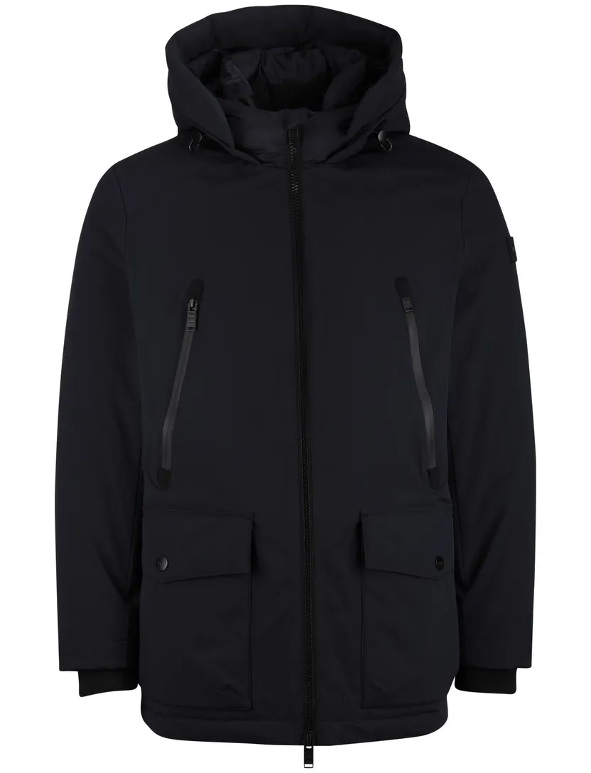 Winterjas Brax donkerblauw