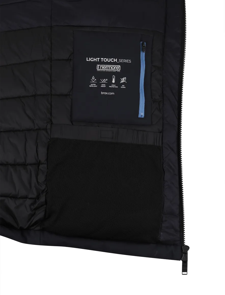 Brax parka jas donkerblauw