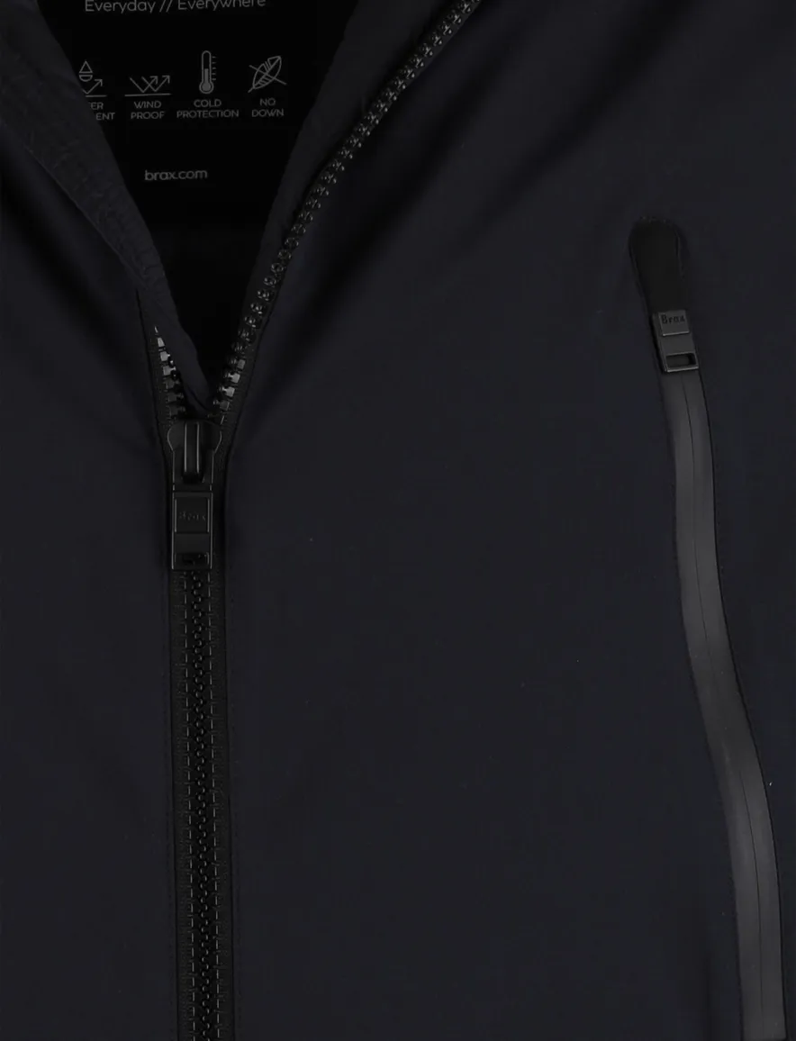 Brax parka jas donkerblauw