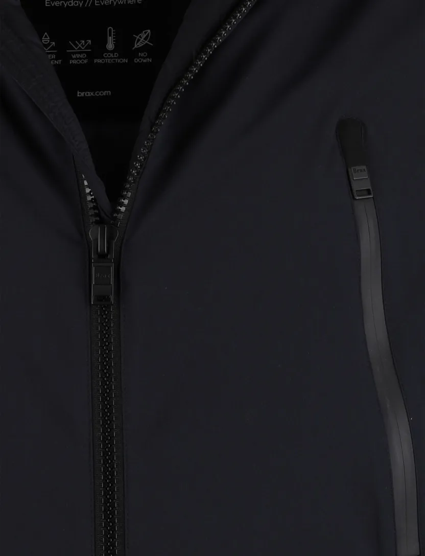 Winterjas Brax donkerblauw