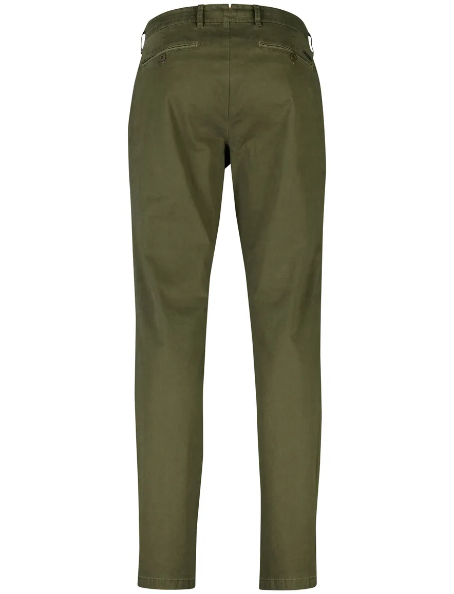 Eurex joe regular fit pantalon katoen khaki