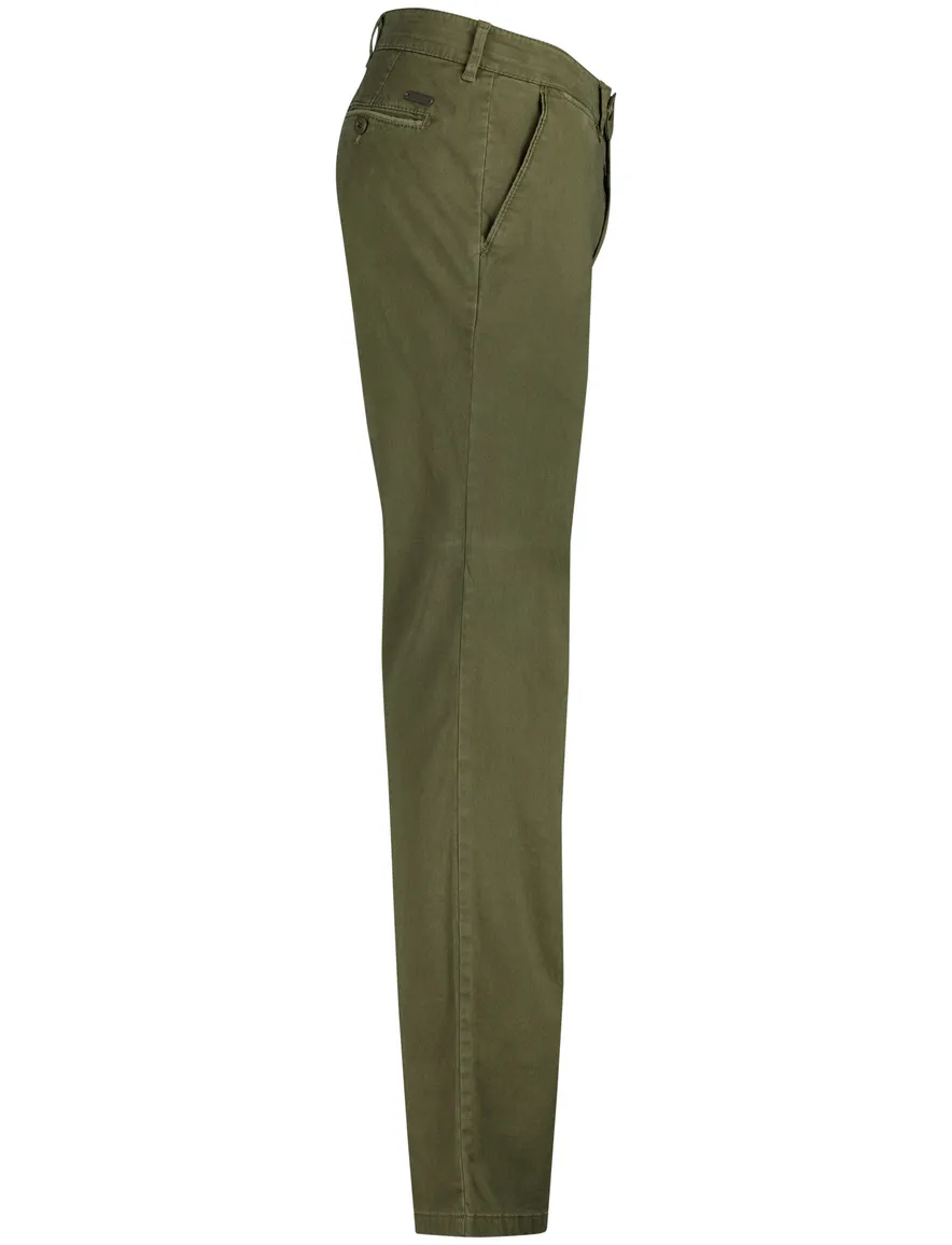 Eurex joe regular fit pantalon katoen khaki