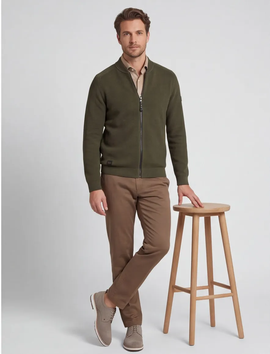 Camel Active vest forest groen