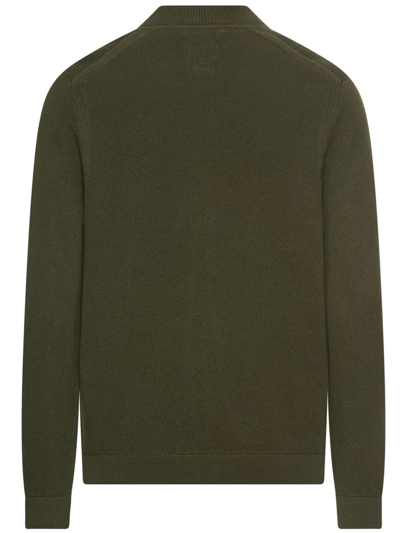 vest Camel Active forest groen katoen