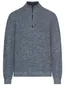 trui Camel Active half zip blauw katoen