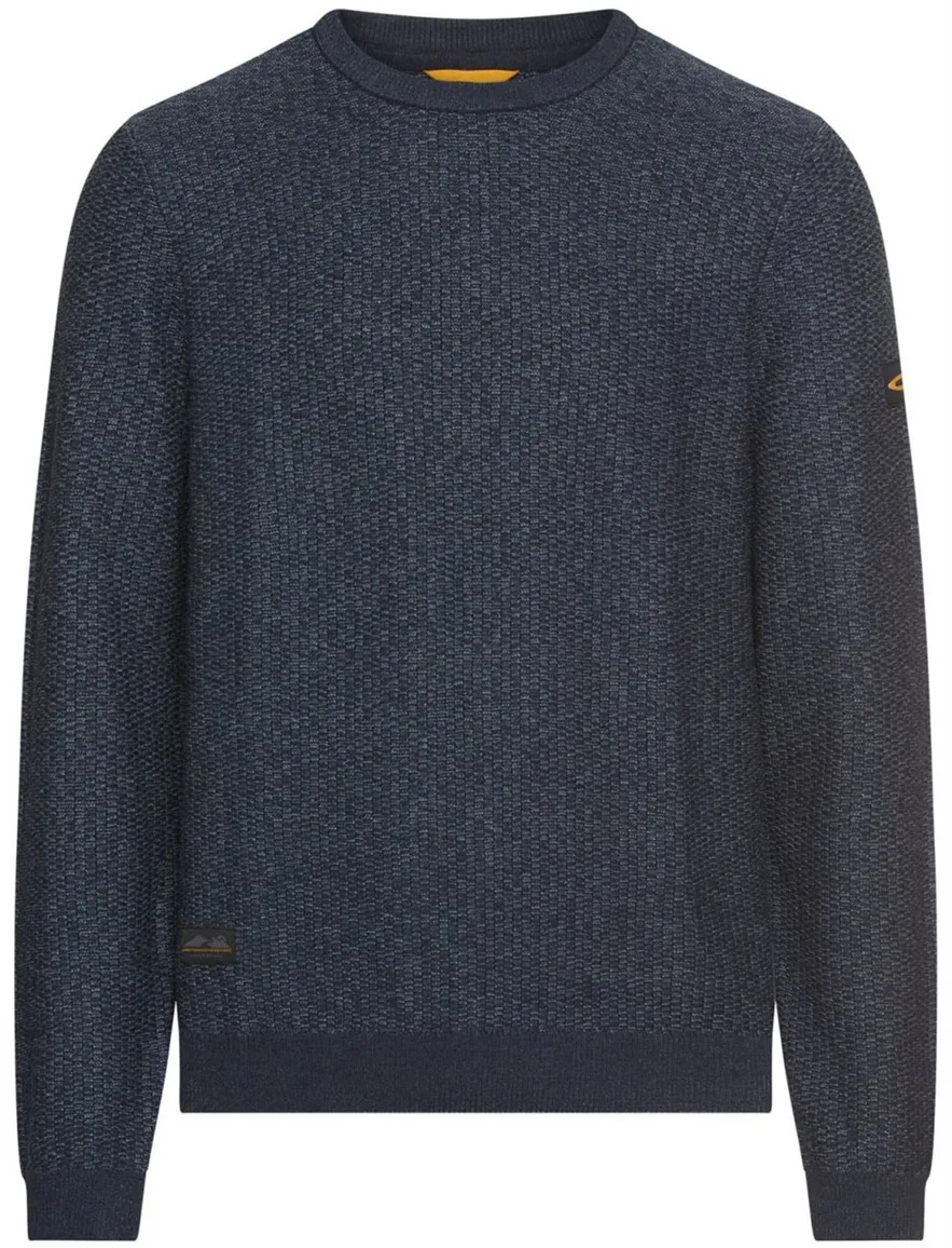 Camel Active trui donkerblauw katoen