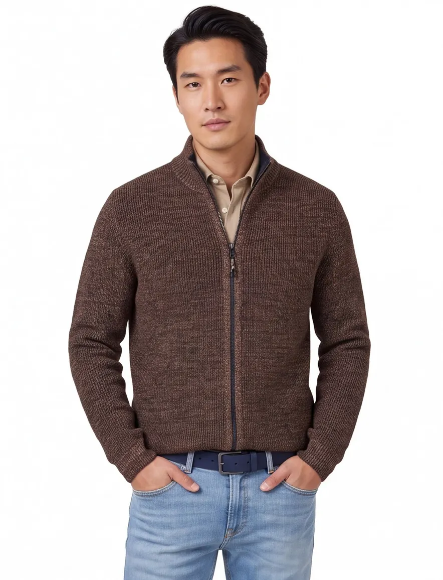 Camel Active vest donkerbruin