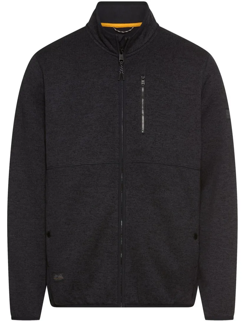 vest Camel Active navy met borstzak