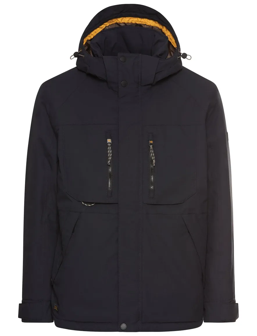 Camel Active winterjas donkerblauw