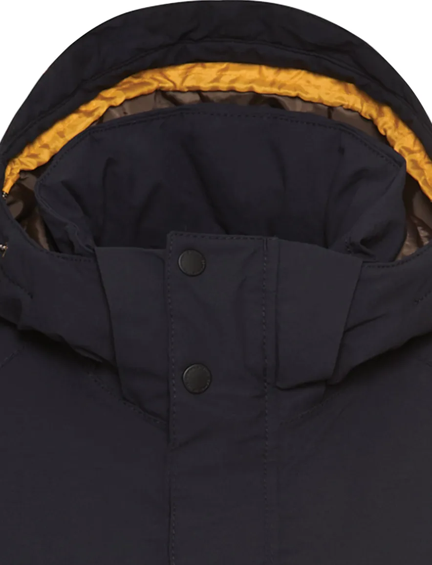 Camel Active winterjas donkerblauw