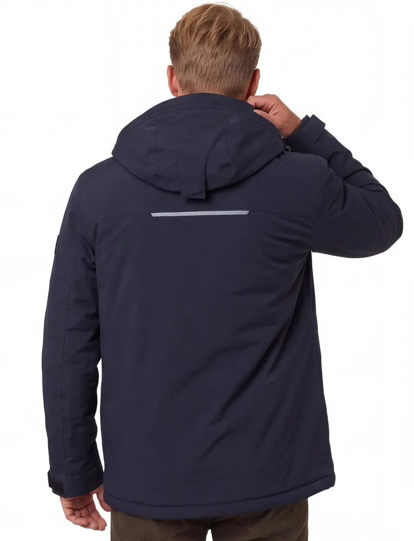 winterjas Camel Active donkerblauw