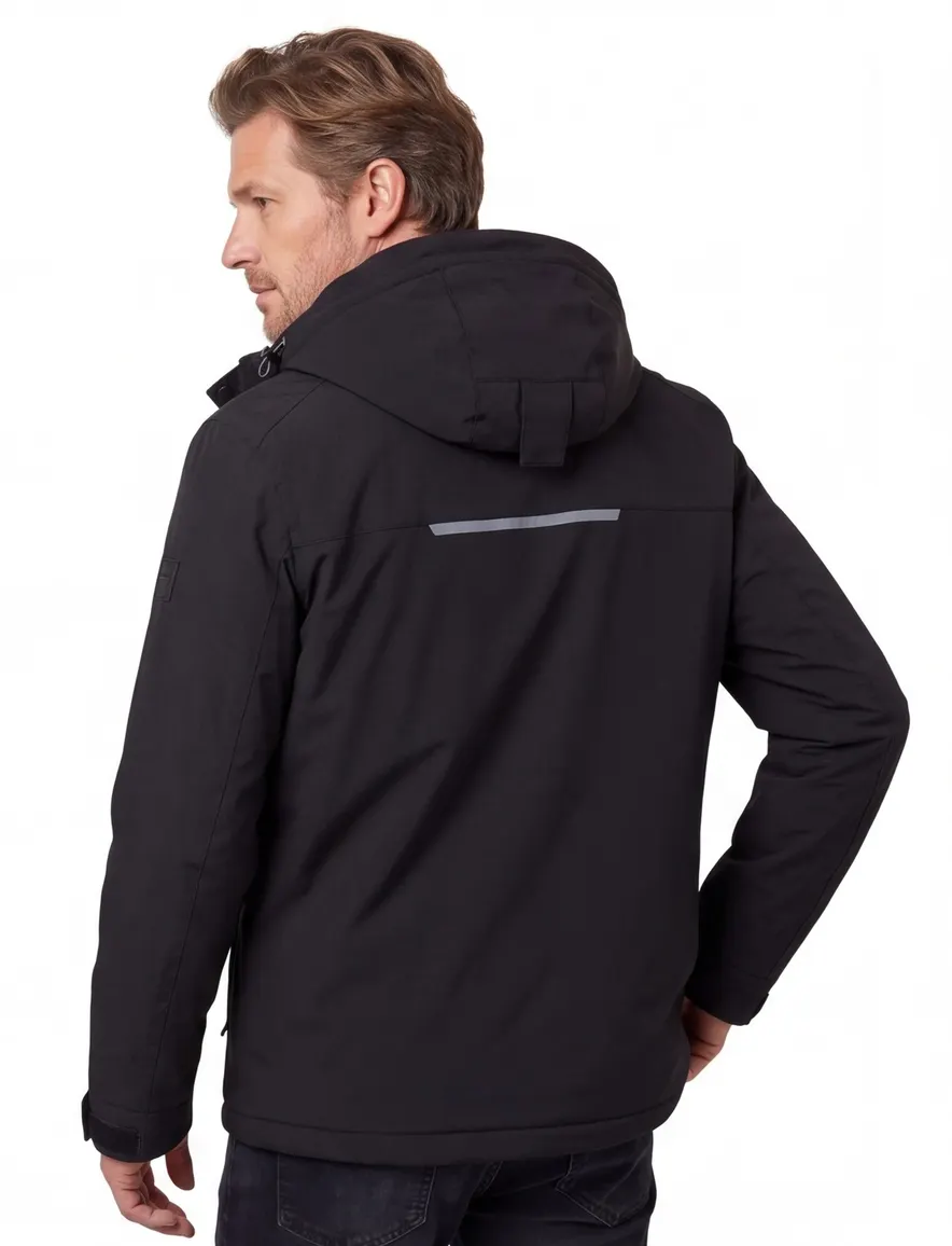 lCamel Active winterjas zwart