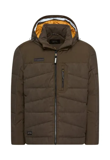 Camel Active Camel Active tussenjas donkerbruin met borstzak