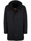 Camel Active winterjas wijde fit effen donkerblauw