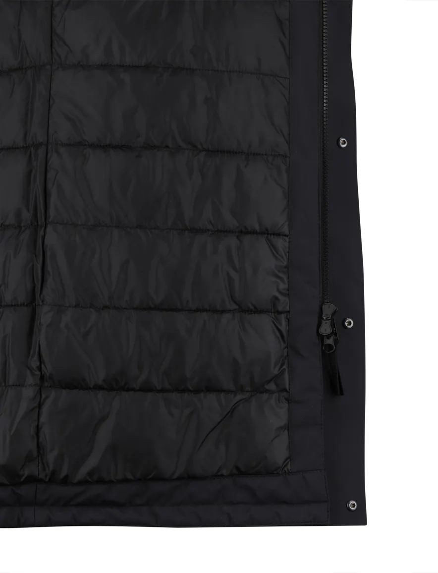 Camel Active Winterjas Donkerblauw parka half lang
