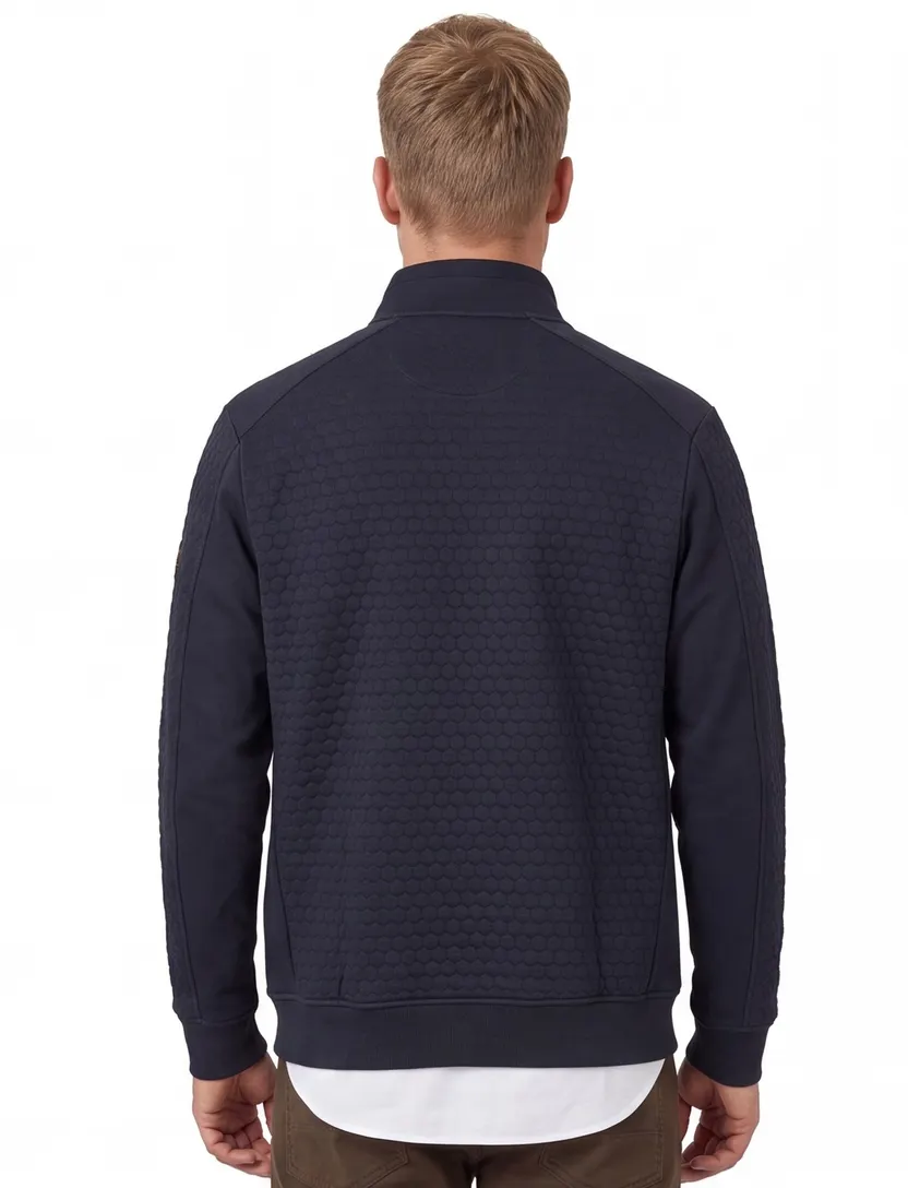 vest Camel Active navy katoen