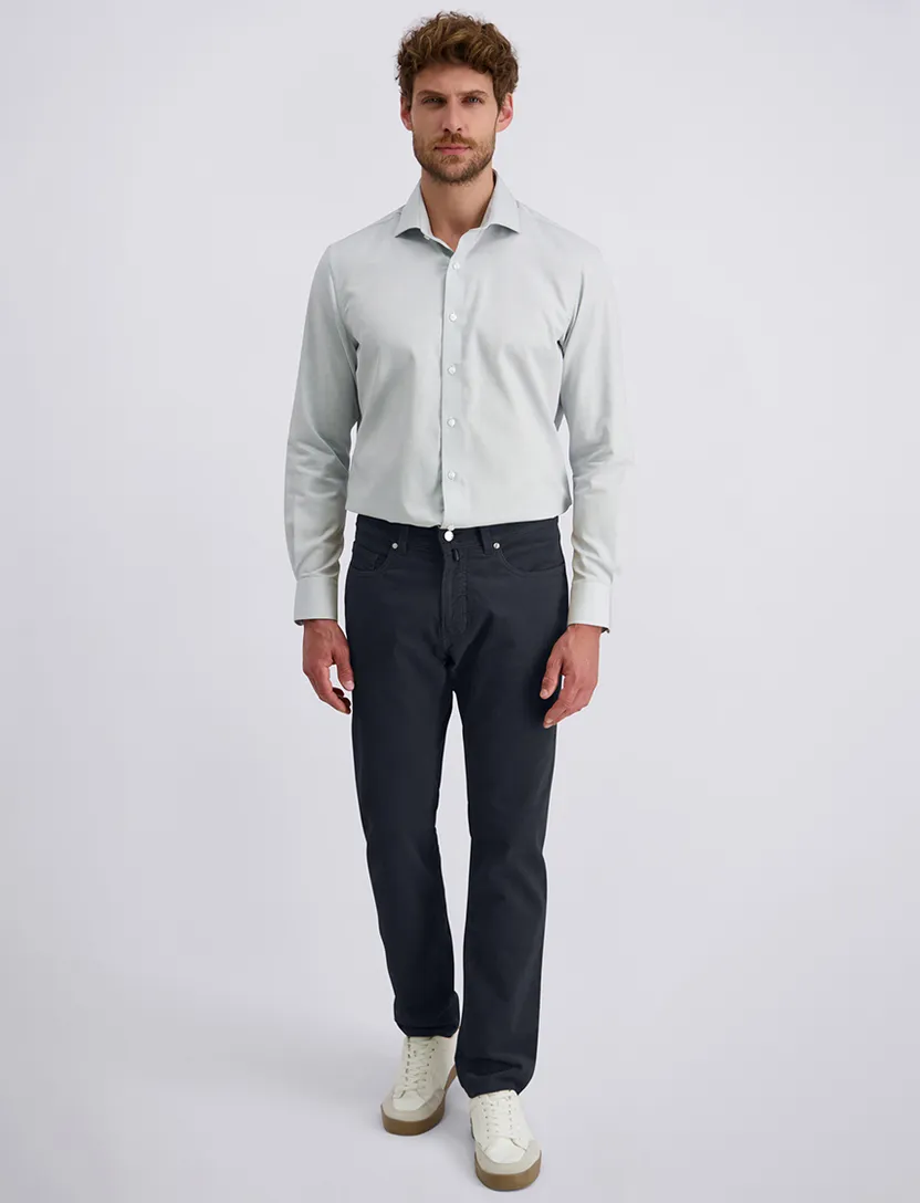 Pierre Cardin broek navy katoen Lyon