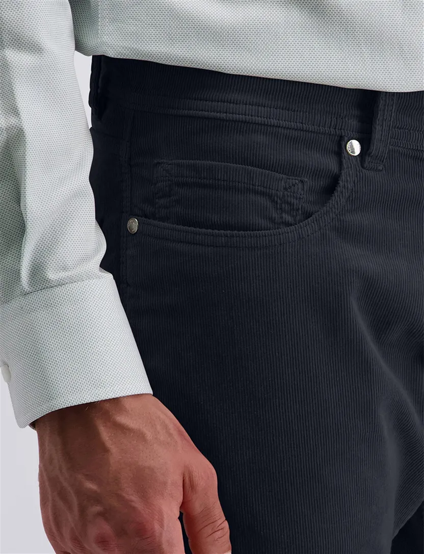 Pierre Cardin broek navy katoen Lyon