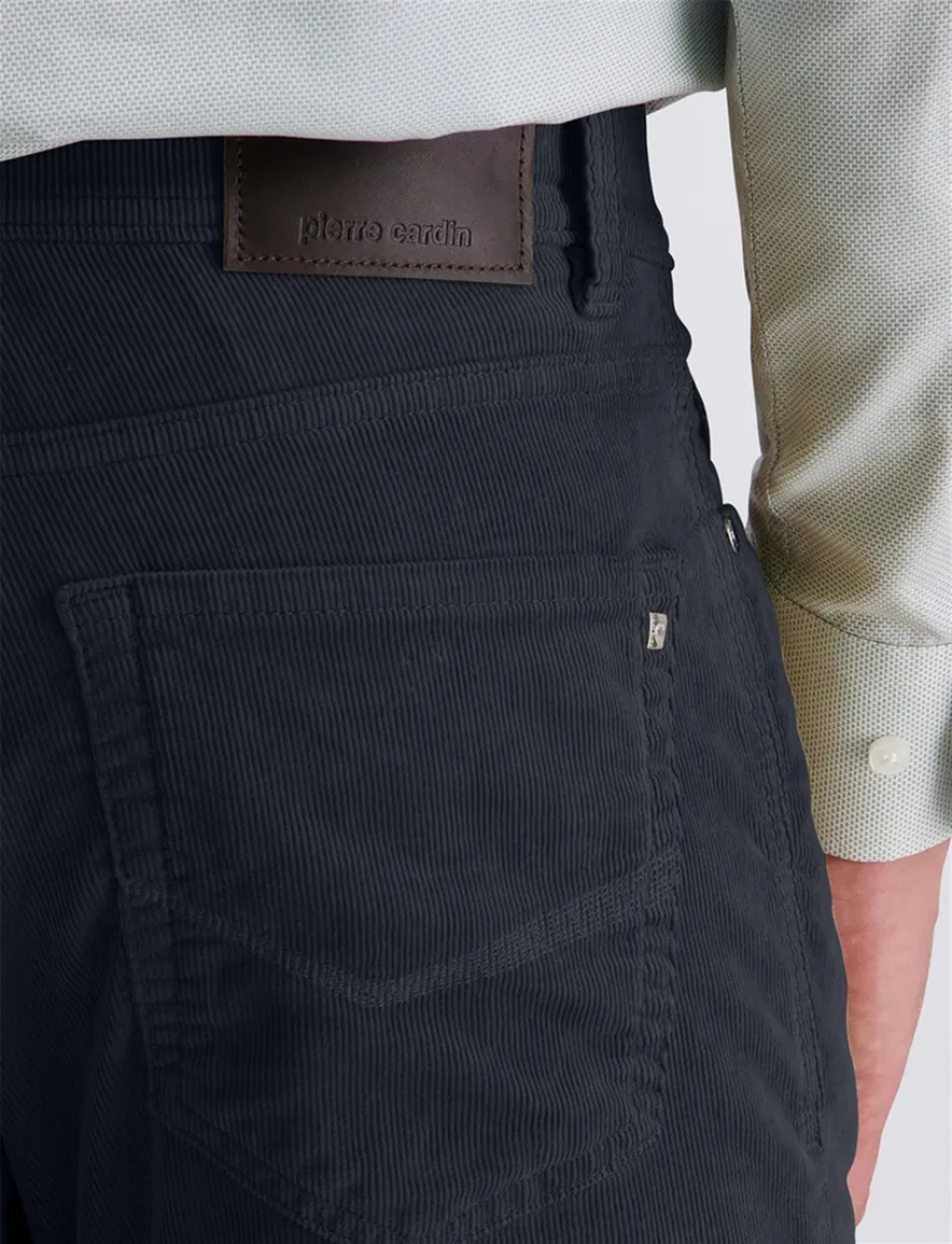 Pierre Cardin broek donkerblauw 5-pocket effen