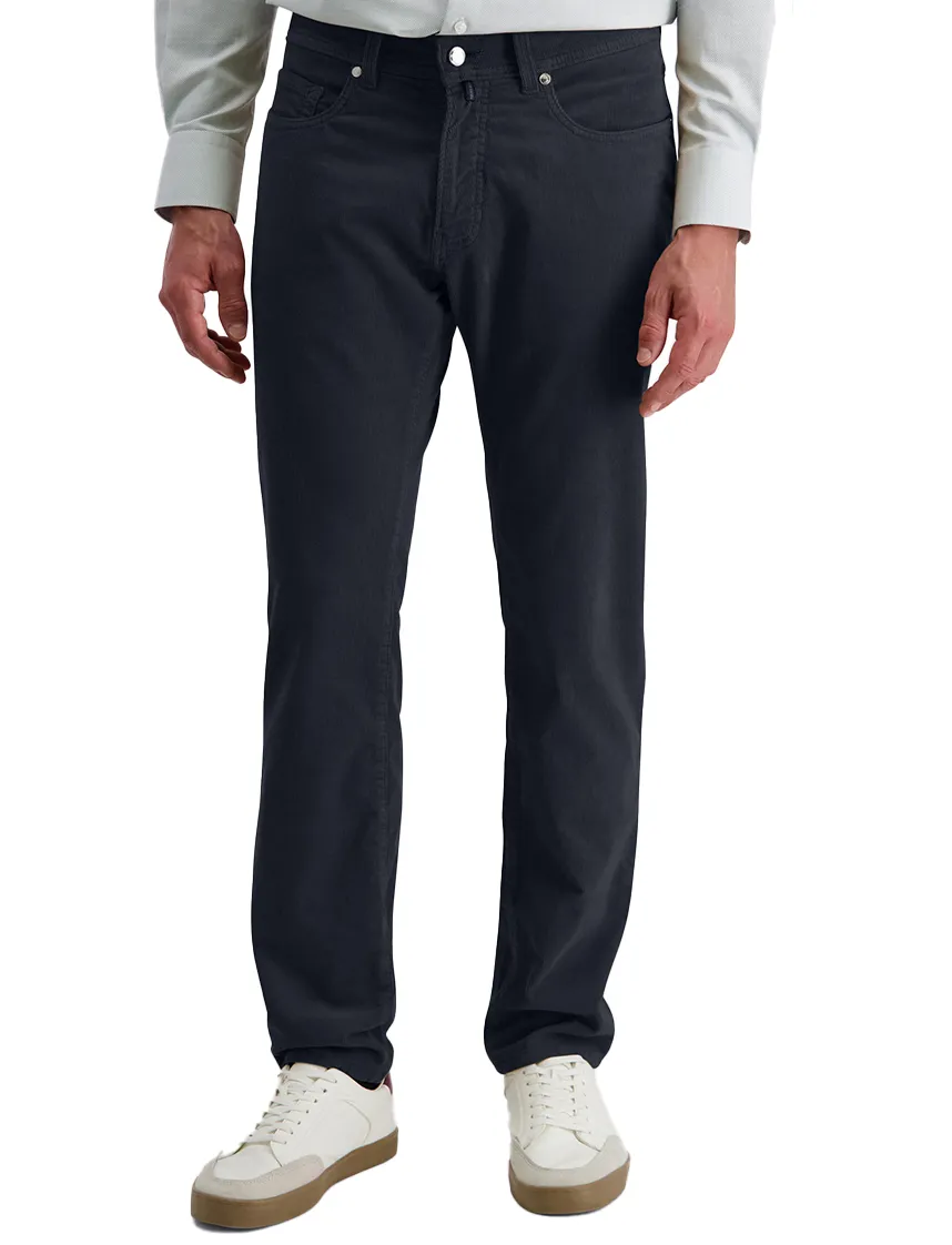 Pierre Cardin broek donkerblauw 5-pocket effen