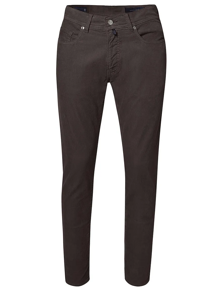 Pierre Cardin broek bruin p5 Lyon Straight Leg