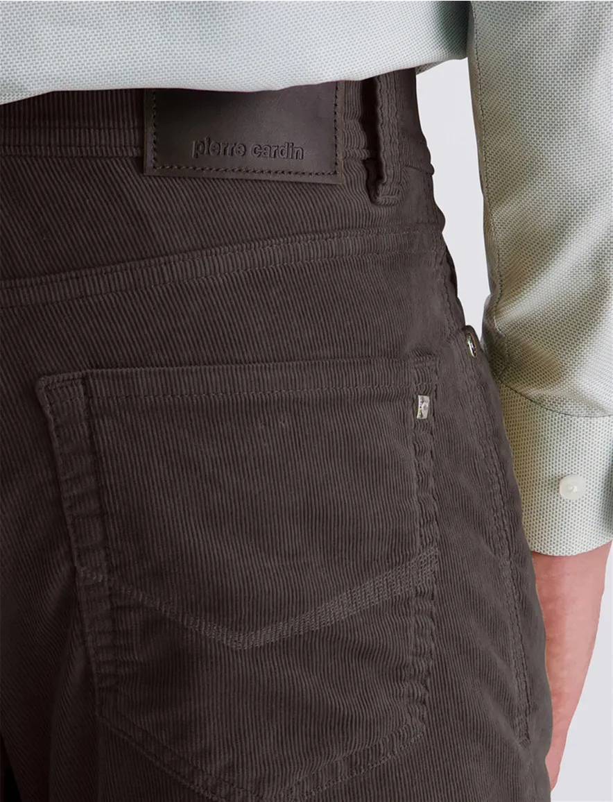 Pierre Cardin broek bruin p5 Lyon Straight Leg