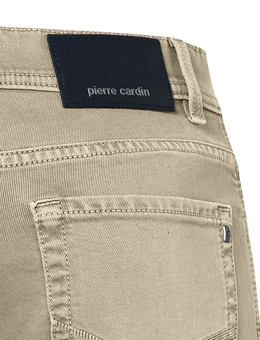 Pierre Cardin broek p5 beige Lyon tapered