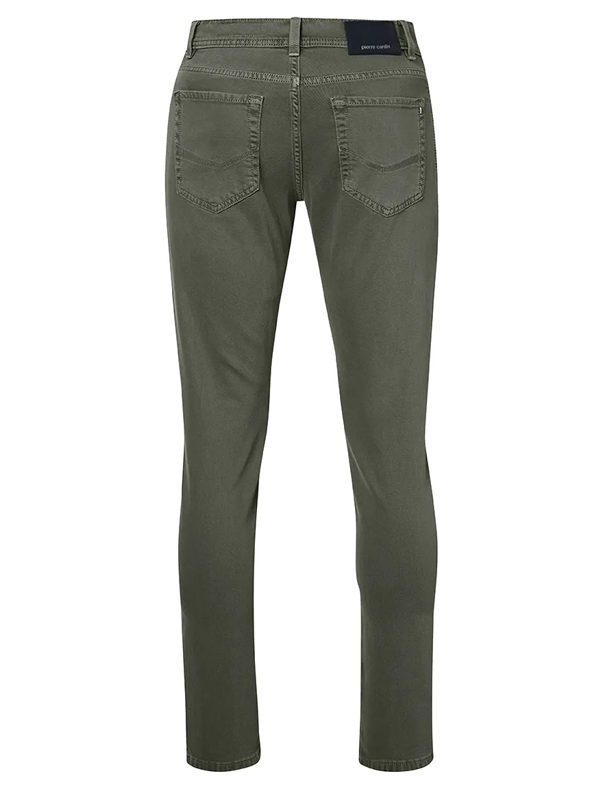 Pierre Cardin broek p5 donkergroen Lyon Tapered