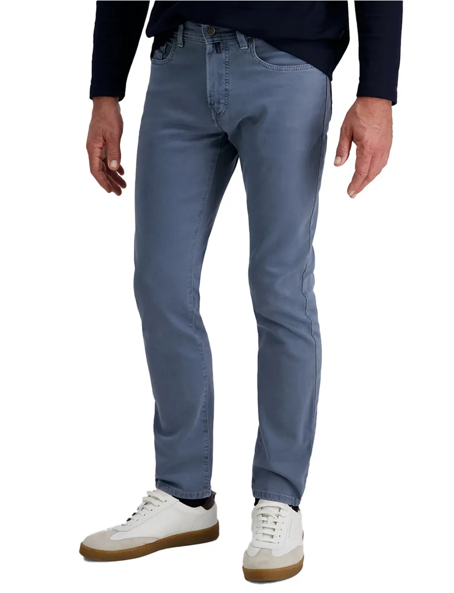 Pierre Cardin Lyon Tapered Fit pantalon blauw
