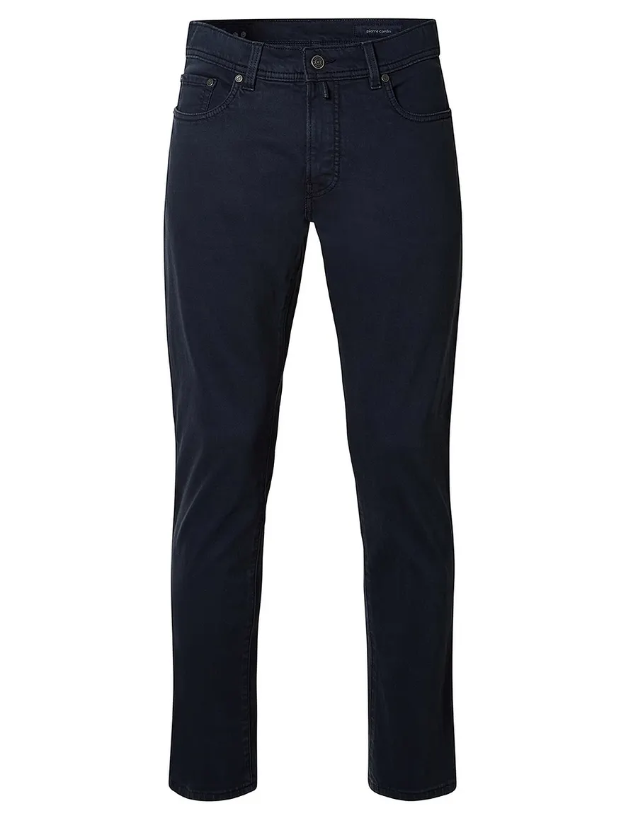 Pierre Cardin broek p5 navy Lyon effen